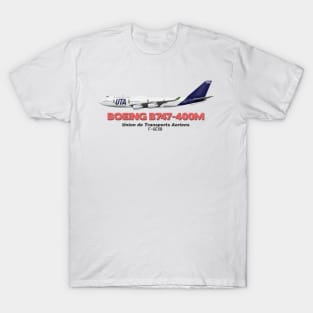 Boeing B747-400M - Union de Transports Aeriens T-Shirt